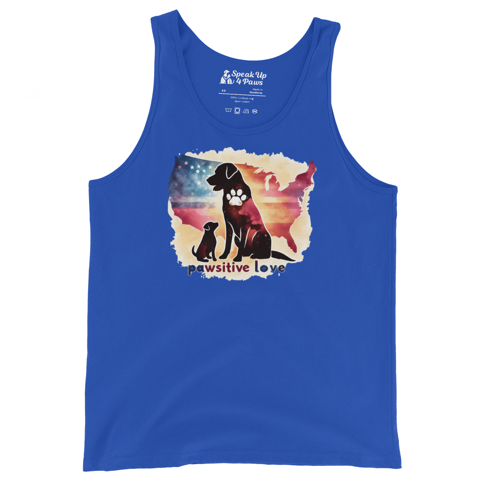 Paws Across the Nation - Unisex Tank Top