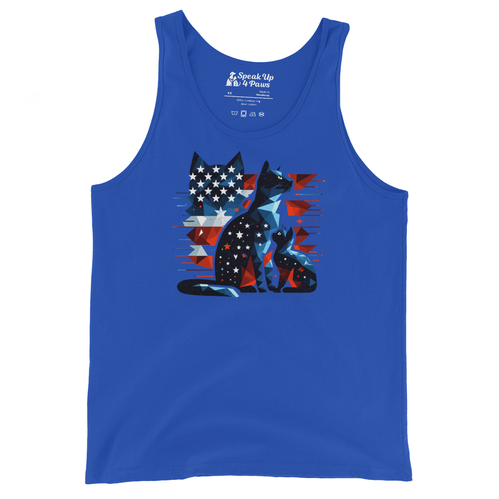 Stars and Stripes Companions - Unisex Tank Top