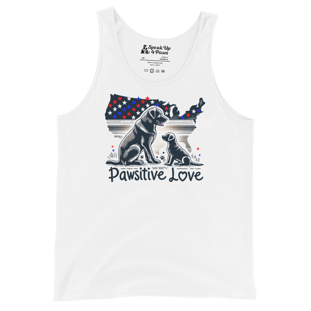 States of Devotion - Pawsitive Love - Unisex Tank Top