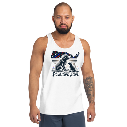 States of Devotion - Pawsitive Love - Unisex Tank Top