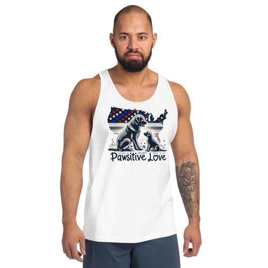 States of Devotion - Pawsitive Love - Unisex Tank Top