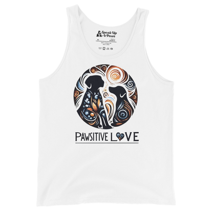 Canine Whirlpool -Pawsitive Love - Unisex Tank Top