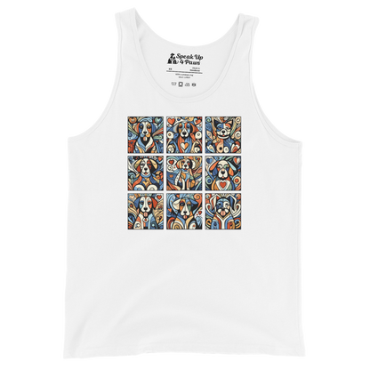 Paws in Harmony - Matisse - Unisex Tank Top