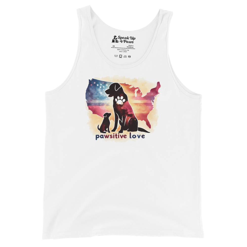 Paws Across the Nation - Unisex Tank Top