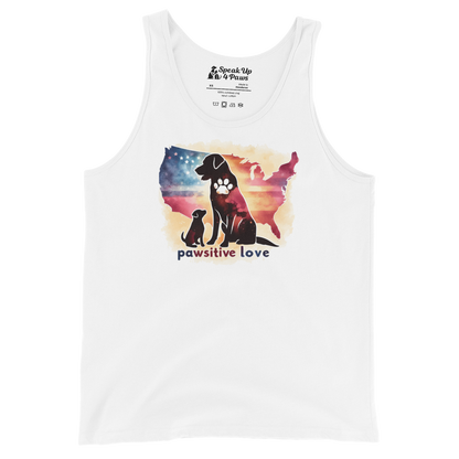 Paws Across the Nation - Unisex Tank Top