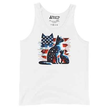 Stars and Stripes Companions - Unisex Tank Top