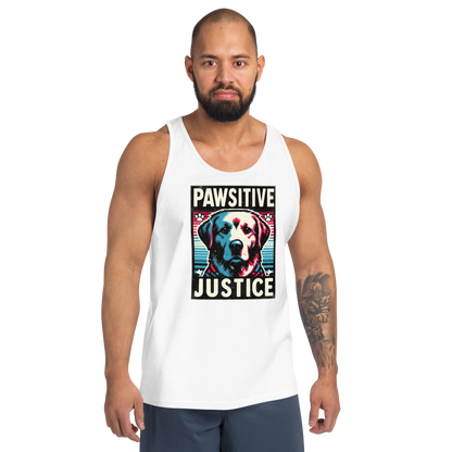 Bark Nirvana - Pawsitive Justice - Unisex Tank Top