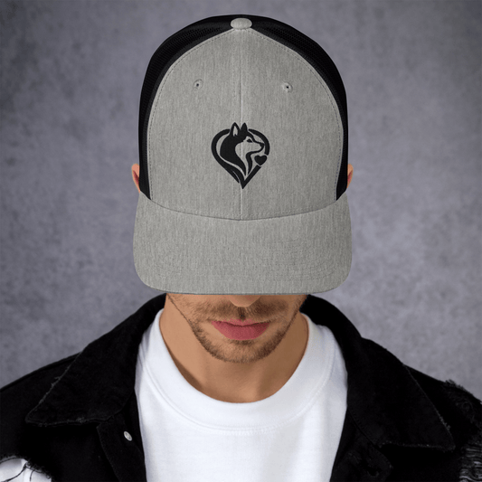 Heart of a Husky - Trucker Hat - Trucker Hat - Speak Up 4 Paws