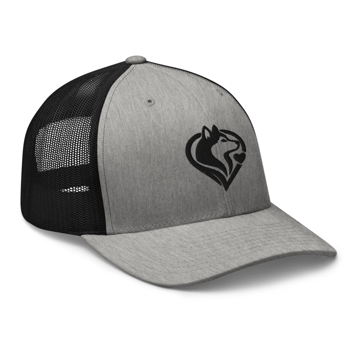 Heart of a Husky - Trucker Hat - Trucker Hat - Speak Up 4 Paws