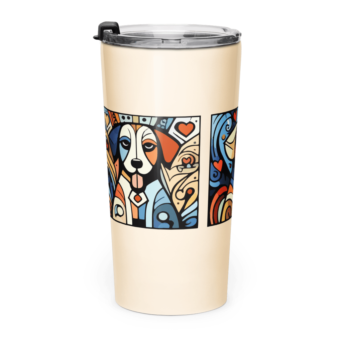 Artful Trio - Tumbler - Tapered Tumbler - Speak Up 4 Paws