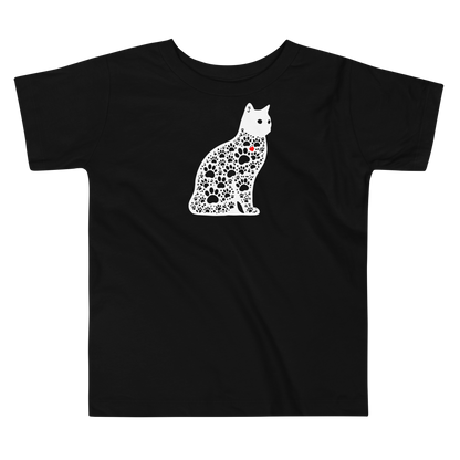 Paws in Harmony - Cat - Toddler Tee