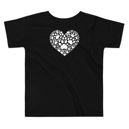 Paws of Compassion - Heart - Toddler Tee