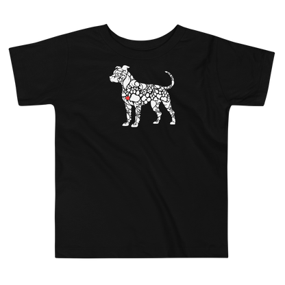 Paws of Loyalty - Pit White - Toddler Tee