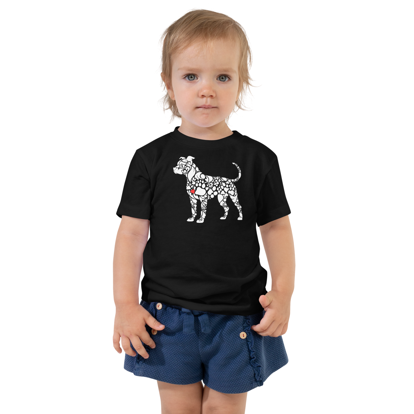 Paws of Loyalty - Pit White - Toddler Tee