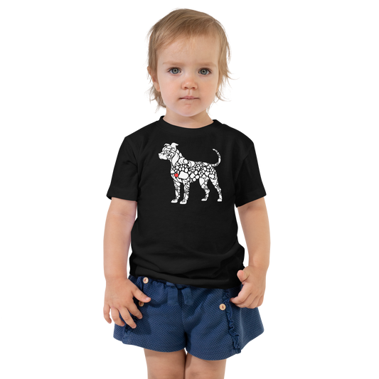 Paws of Loyalty - Pit White - Toddler Tee