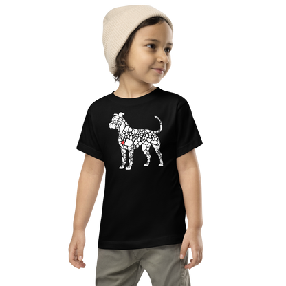 Paws of Loyalty - Pit White - Toddler Tee