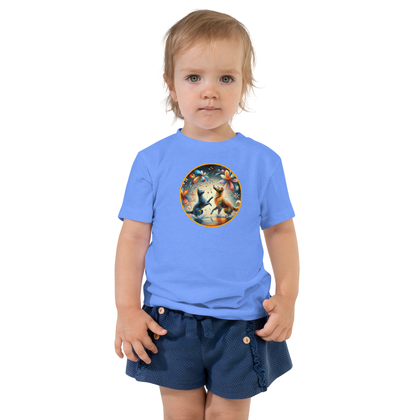 Chromatic Raindance - Petal Paws - Toddler Tee