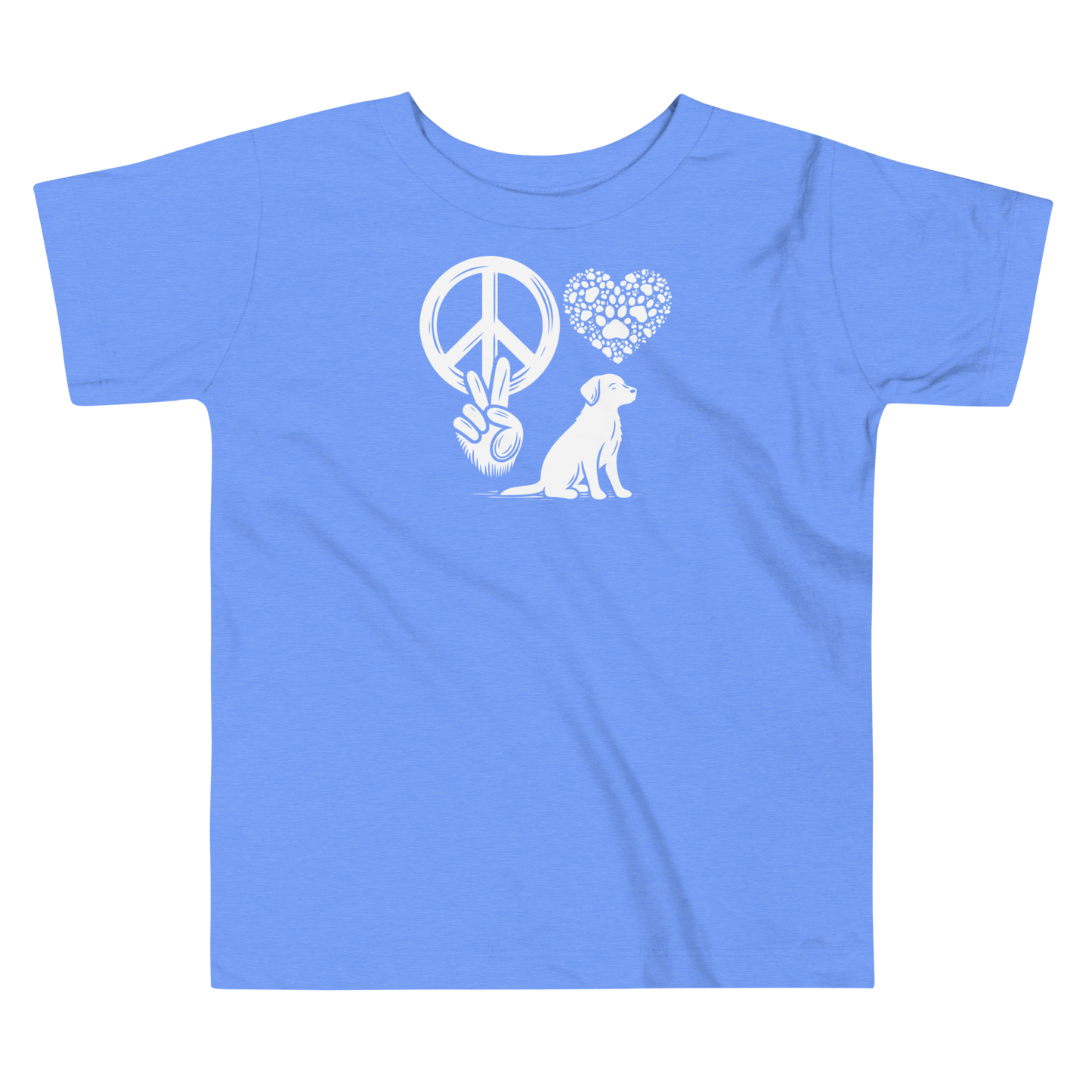 Harmony Unleashed - Peace-Love-Dog - Toddler Tee