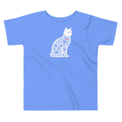 Paws in Harmony - Cat - Toddler Tee