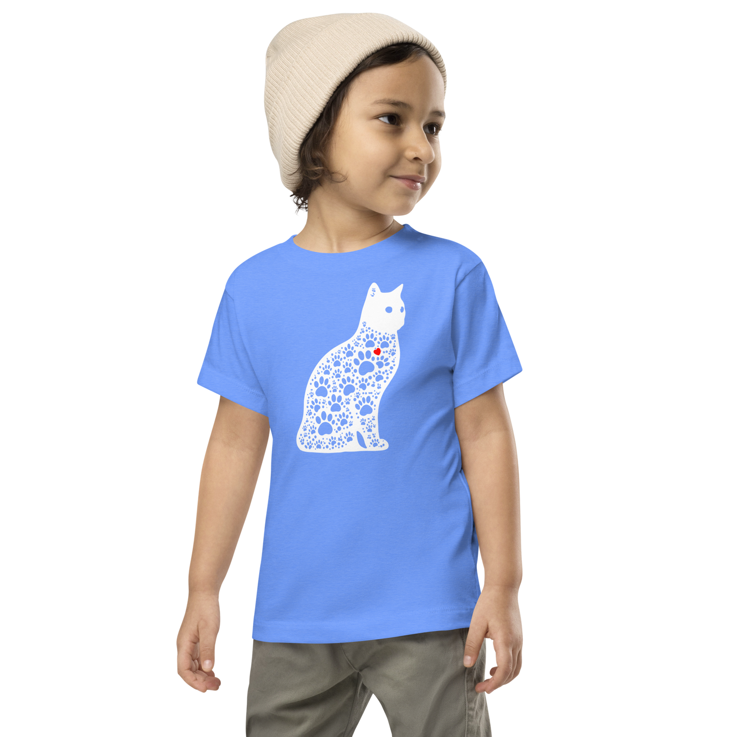 Paws in Harmony - Cat - Toddler Tee