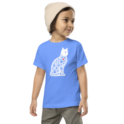 Paws in Harmony - Cat - Toddler Tee