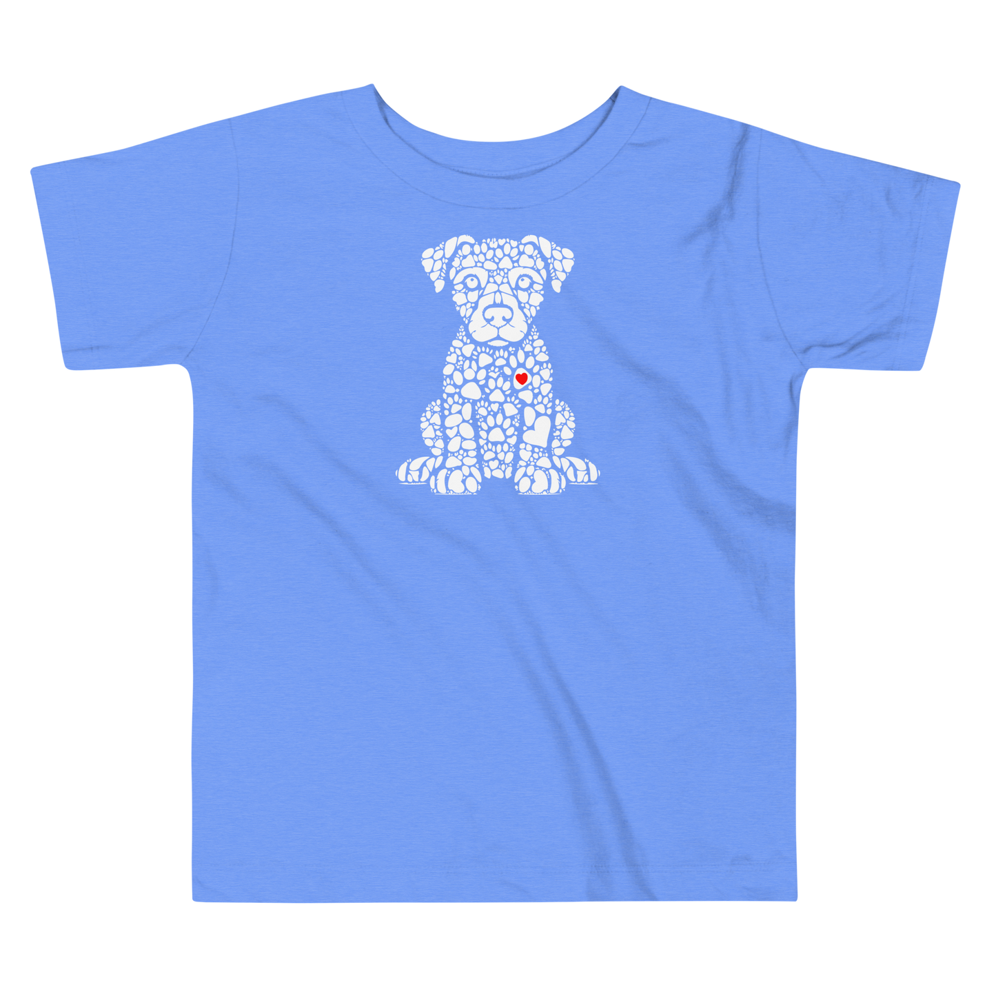 Paws of Longing - Puppy White - Toddler Tee