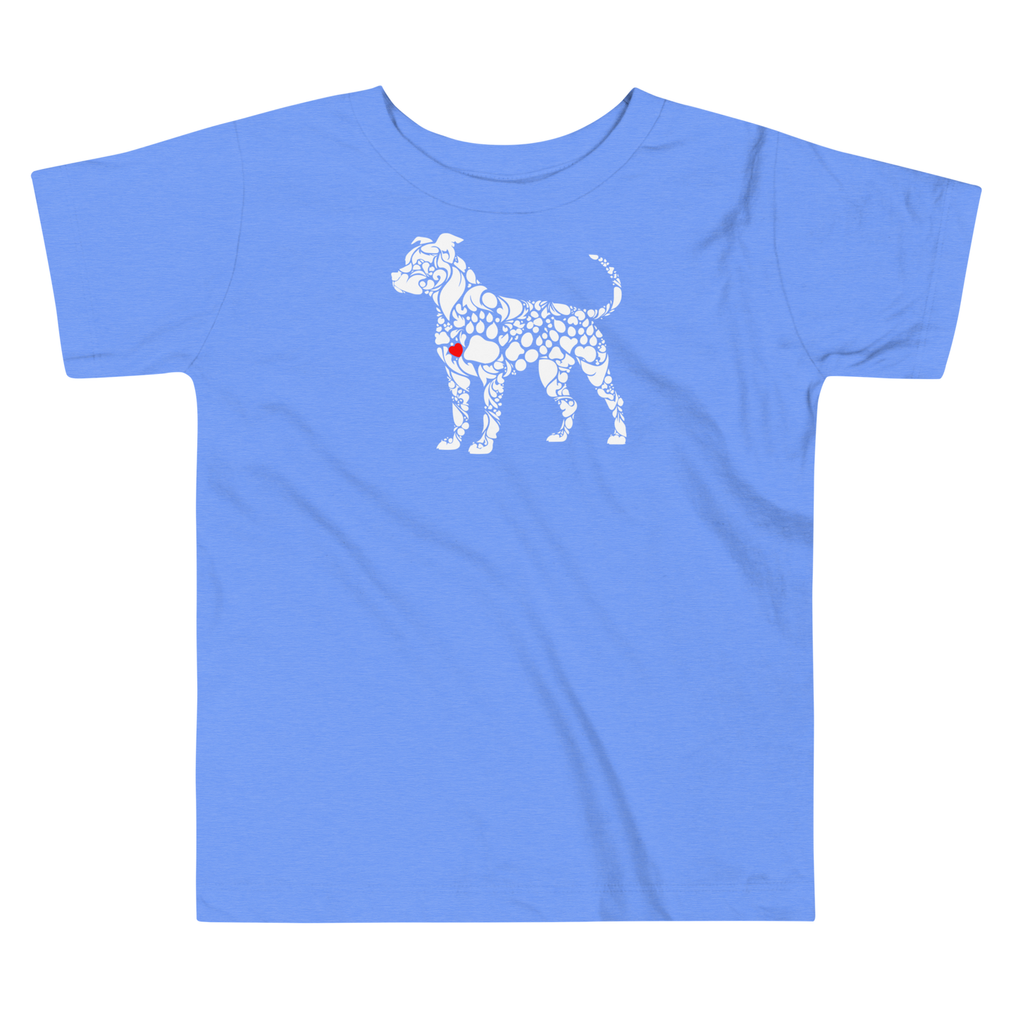 Paws of Loyalty - Pit White - Toddler Tee