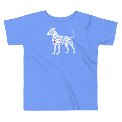 Paws of Loyalty - Pit White - Toddler Tee