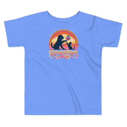 Rainbow Rendezvous - Pawsitive Love - Toddler Tee