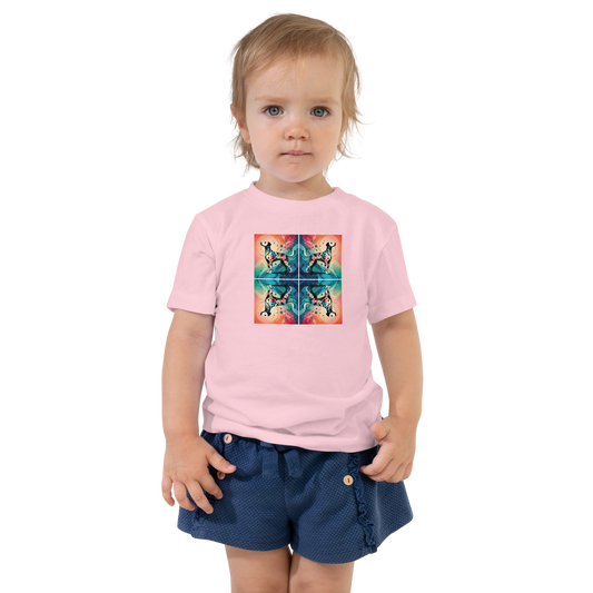 Vibrant Canine Mosaic - Toddler Tee