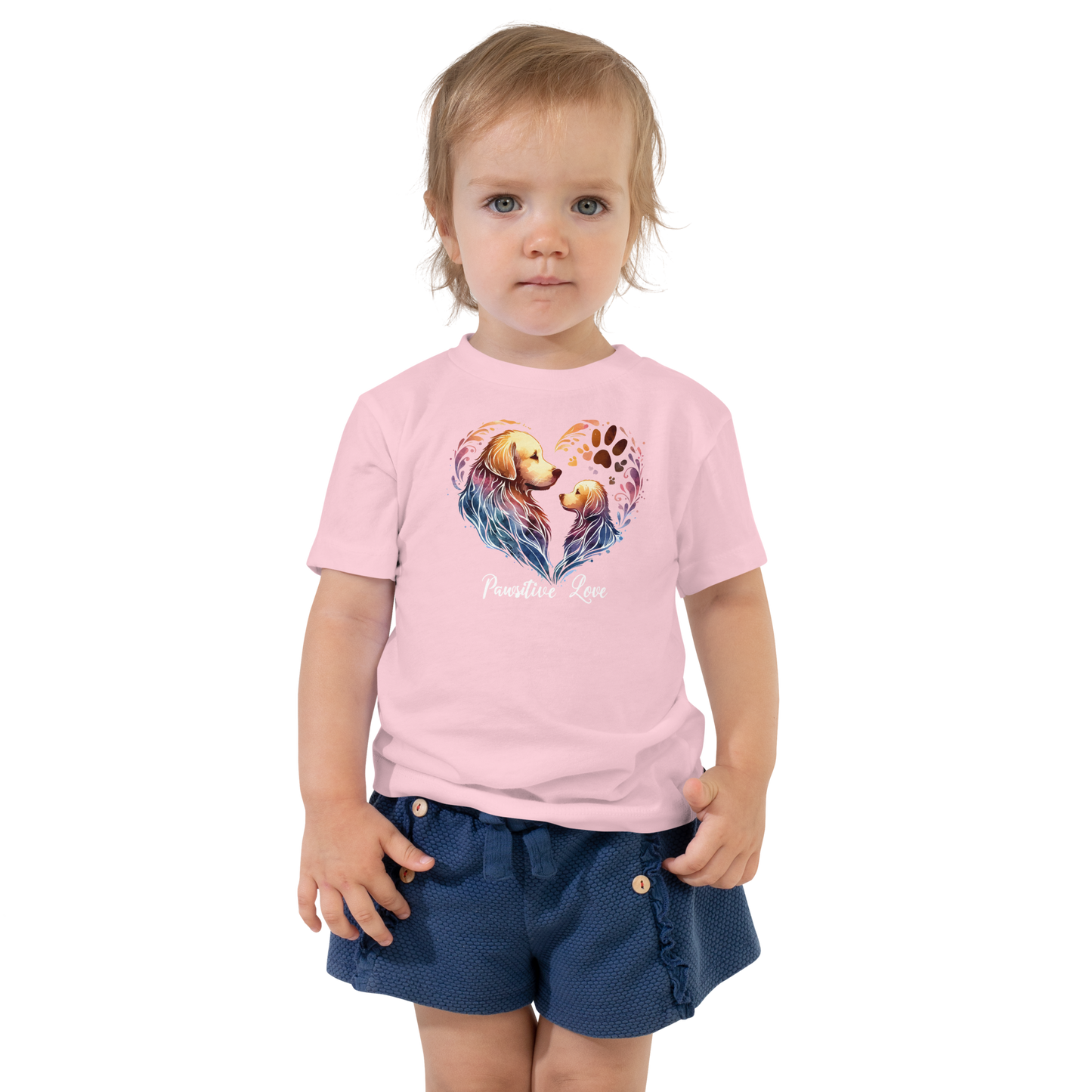 Golden Bond - Pawsitive Love - Toddler Tee