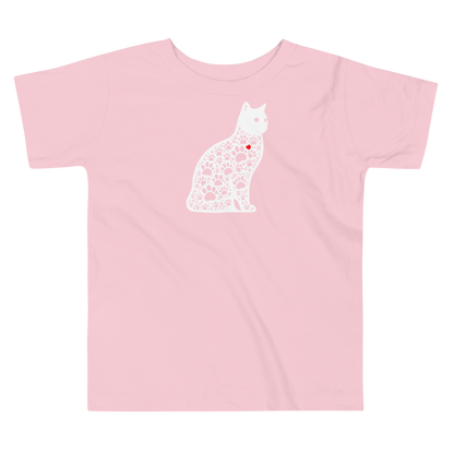 Paws in Harmony - Cat - Toddler Tee