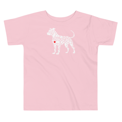 Paws of Loyalty - Pit White - Toddler Tee