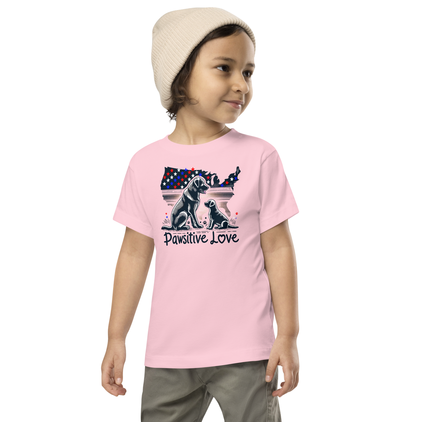 States of Devotion - Pawsitive Love - Toddler Tee