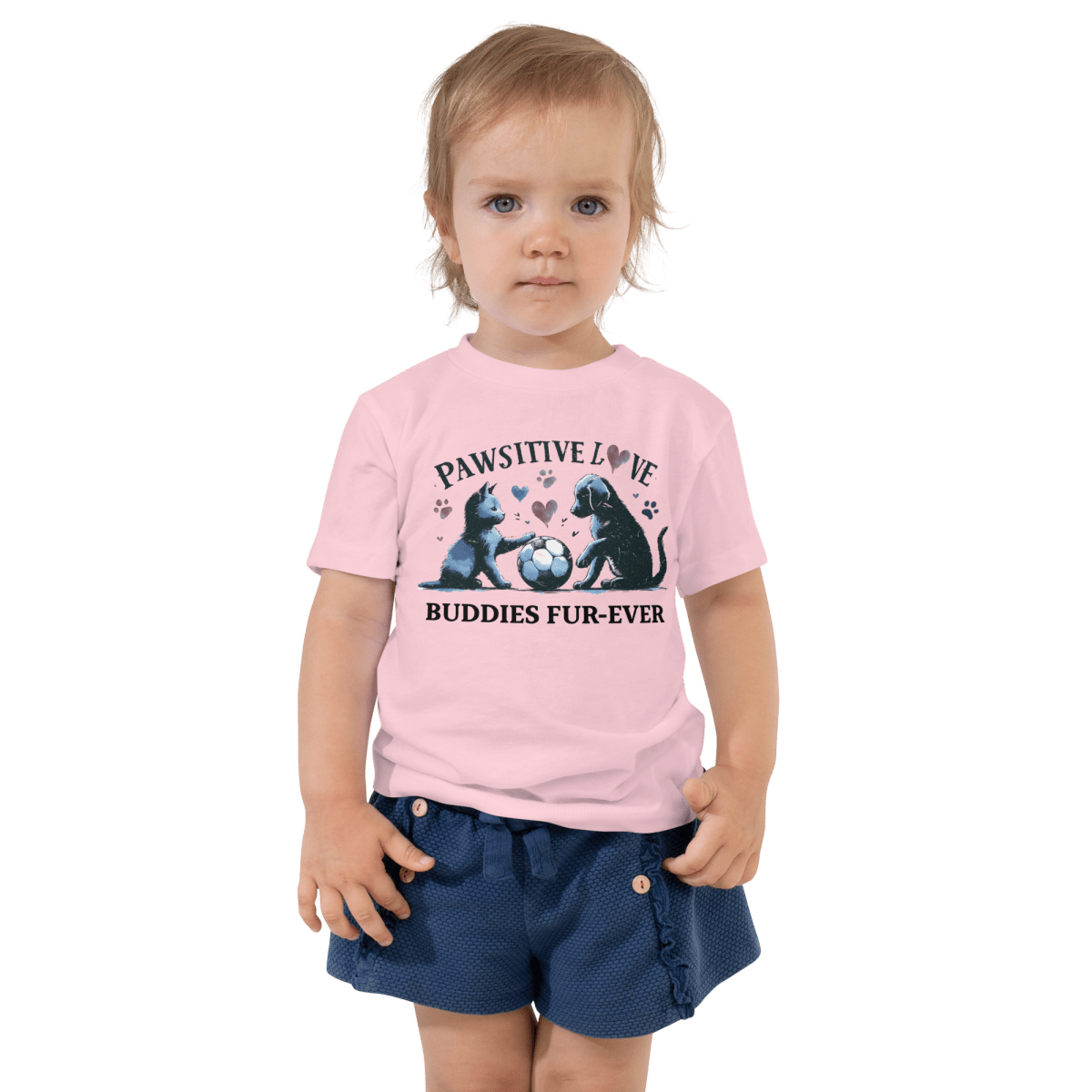 Playful Buddies - Toddler Tee - Toddler Tee - Speak Up 4 Paws