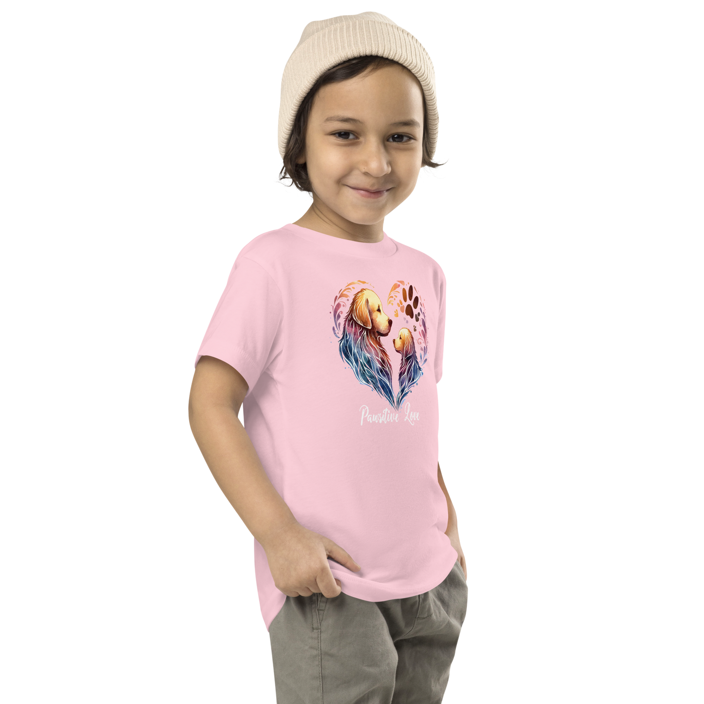 Golden Bond - Pawsitive Love - Toddler Tee