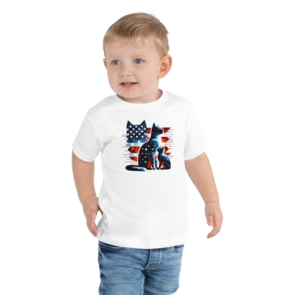 Stars and Stripes Companions - Toddler Tee