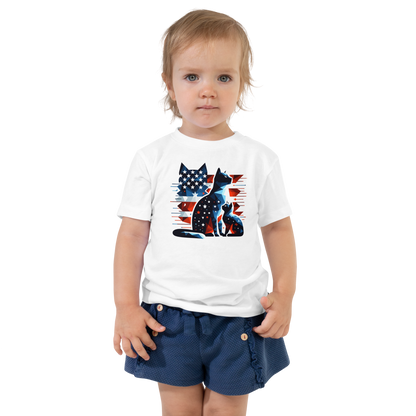 Stars and Stripes Companions - Toddler Tee