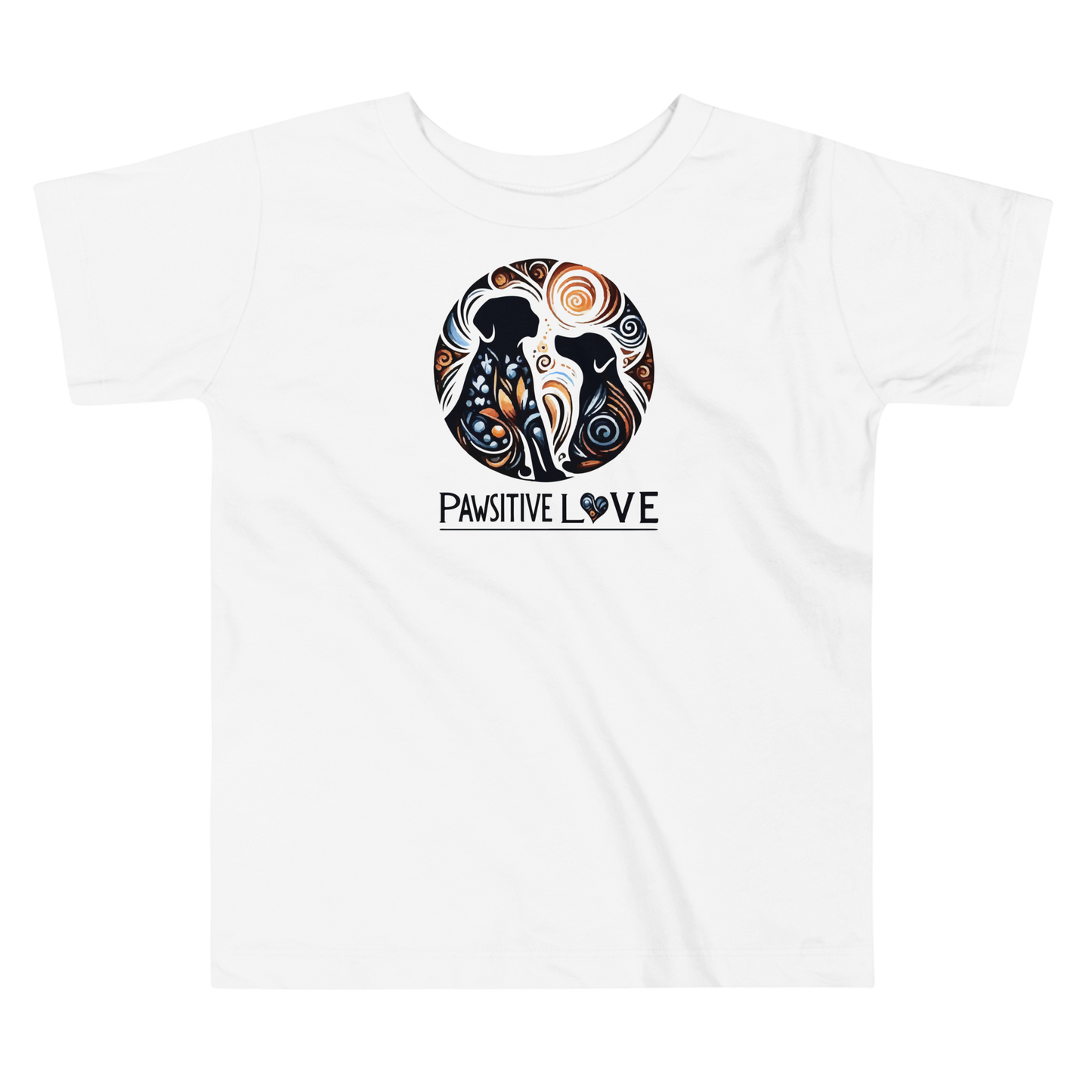 Canine Whirlpool -Pawsitive Love - Toddler Tee