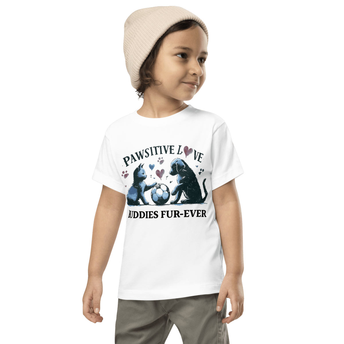 Playful Buddies - Toddler Tee - Toddler Tee - Speak Up 4 Paws