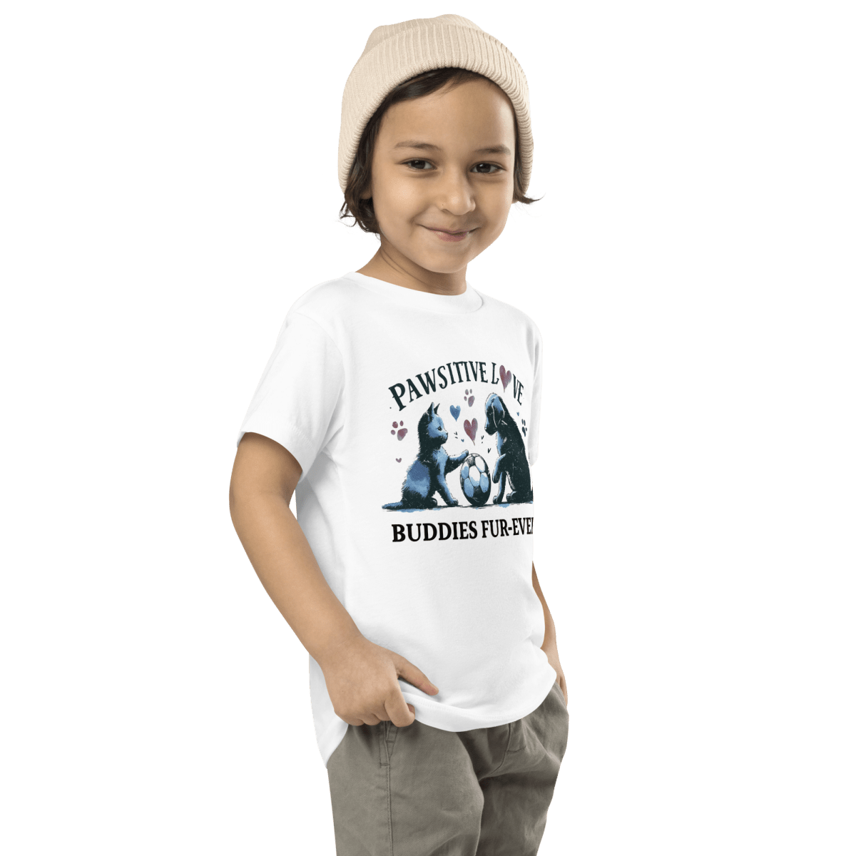 Playful Buddies - Toddler Tee - Toddler Tee - Speak Up 4 Paws