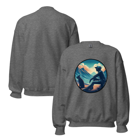 Dawn's Embrace - Oversized Sweatshirt | COLORS: Graphite Heather, Charcoal, Sport Grey, Ash - pr - Speak Up 4 Paws