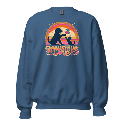 Rainbow Rendezvous - Pawsitive Love - Preshrunk Sweatshirt