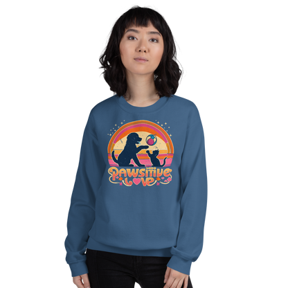 Rainbow Rendezvous - Pawsitive Love - Preshrunk Sweatshirt