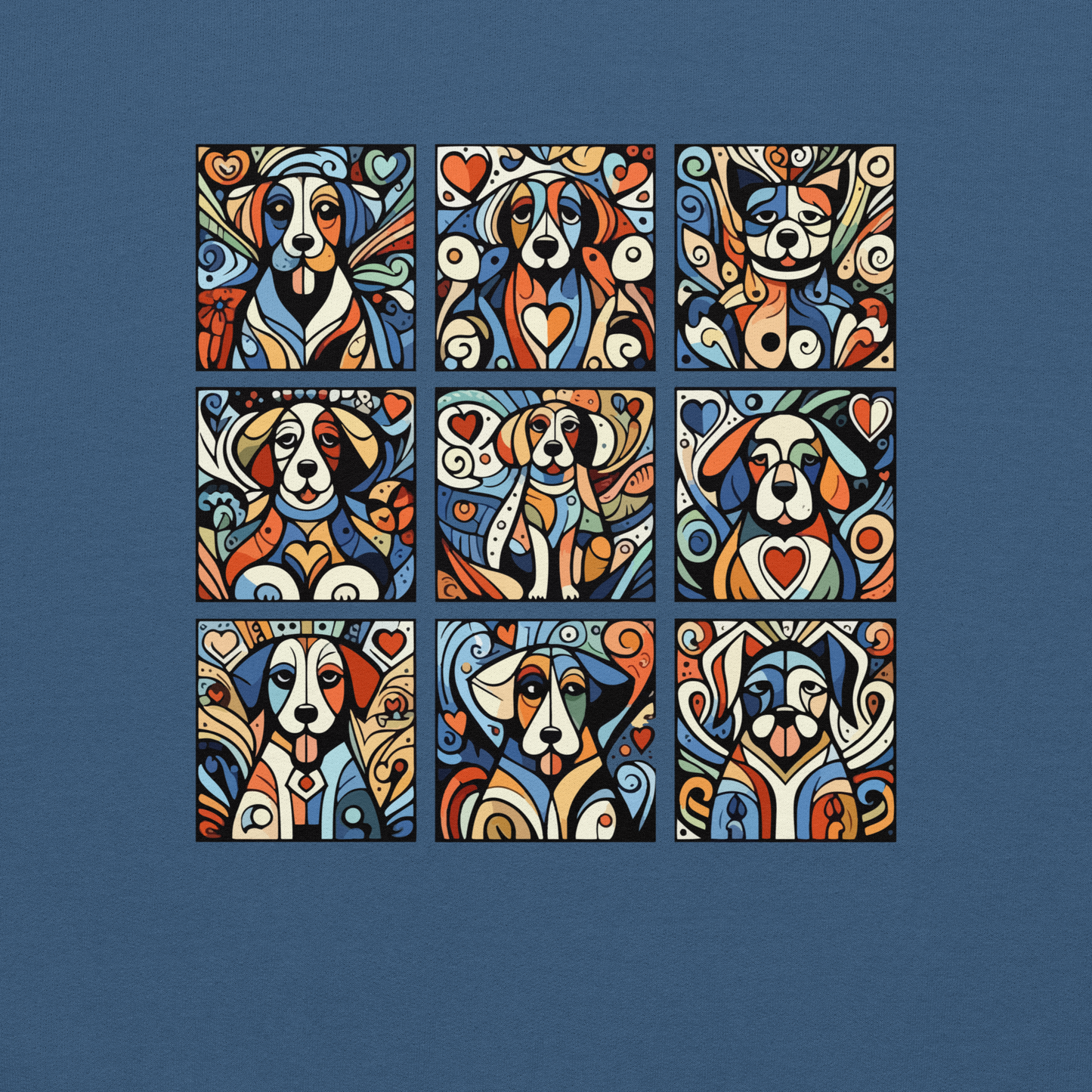 Paws in Harmony - Matisse - Preshrunk Sweatshirt