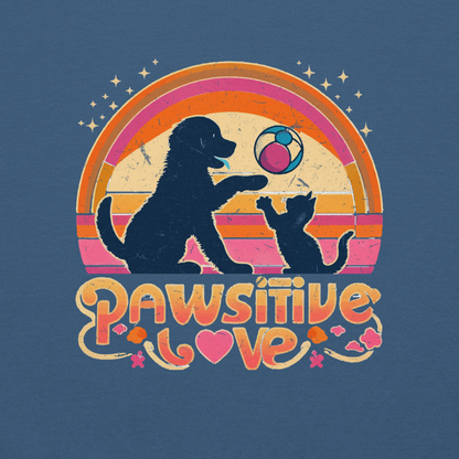 Rainbow Rendezvous - Pawsitive Love - Preshrunk Sweatshirt