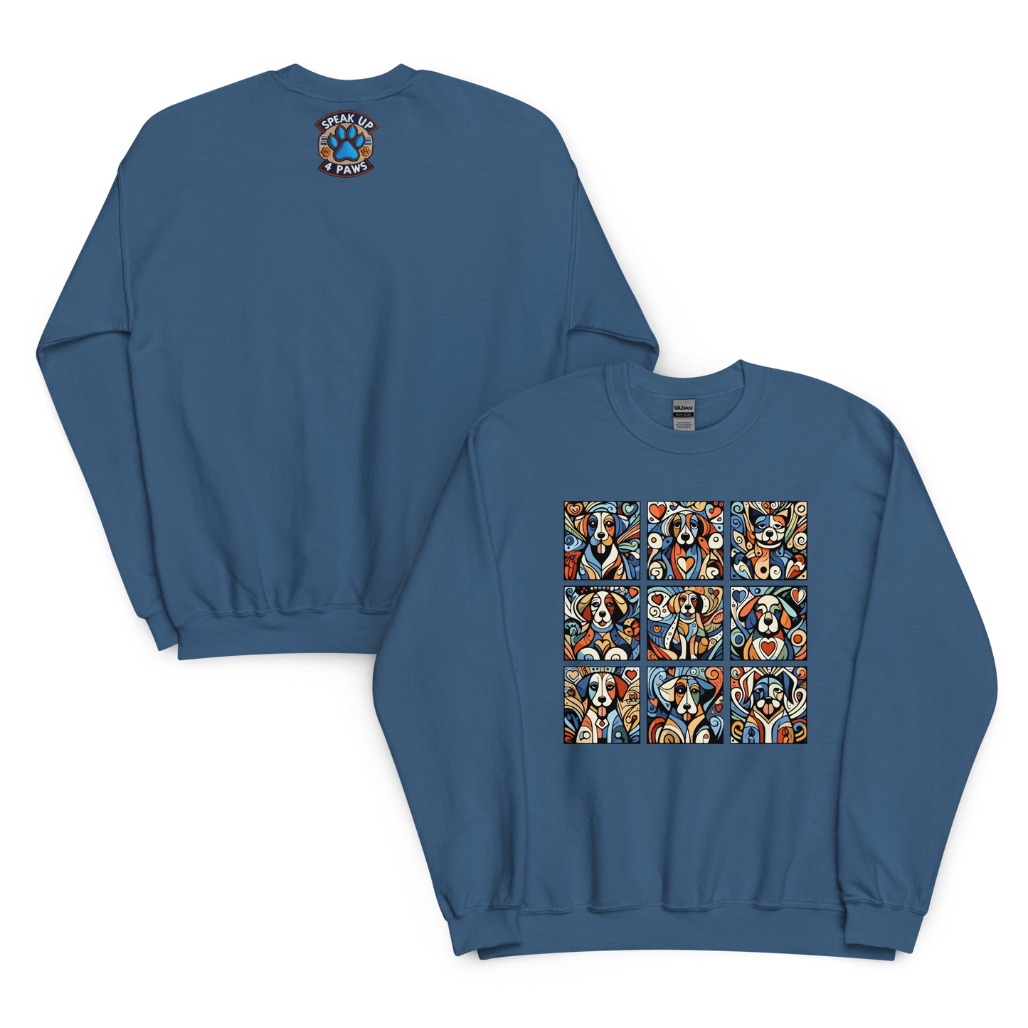 Paws in Harmony - Matisse - Preshrunk Sweatshirt