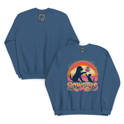 Rainbow Rendezvous - Pawsitive Love - Preshrunk Sweatshirt