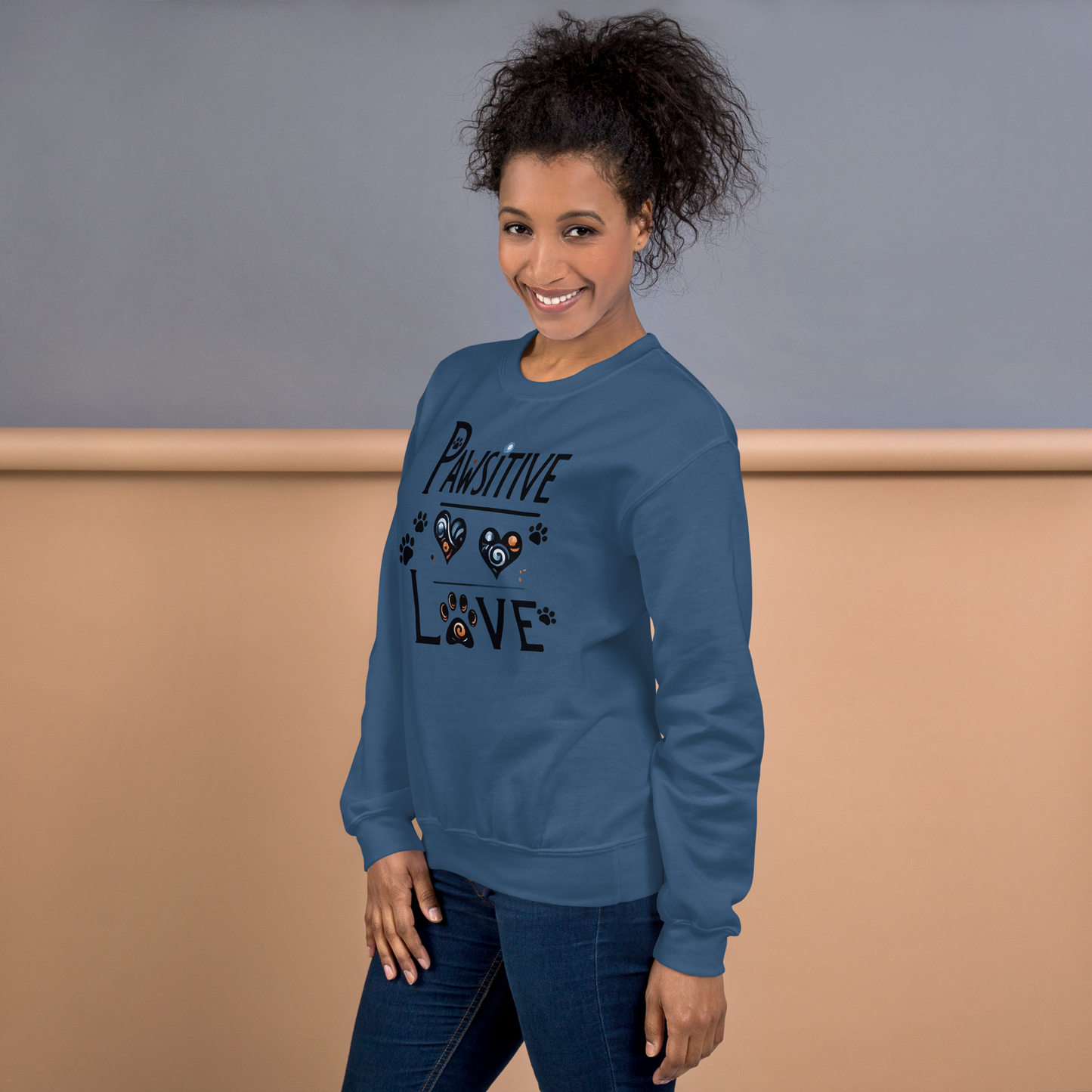 Pawsitive Love - Preshrunk Sweatshirt