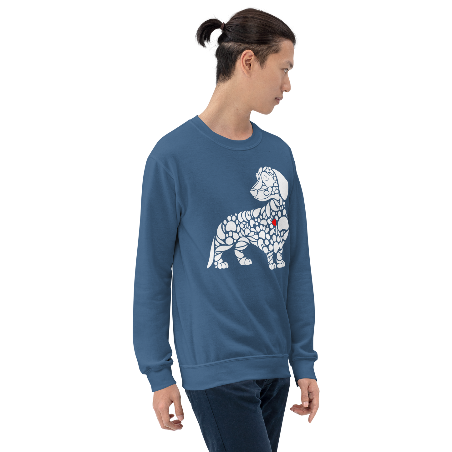 Paws of Devotion - Dachshund - Preshrunk Sweatshirt